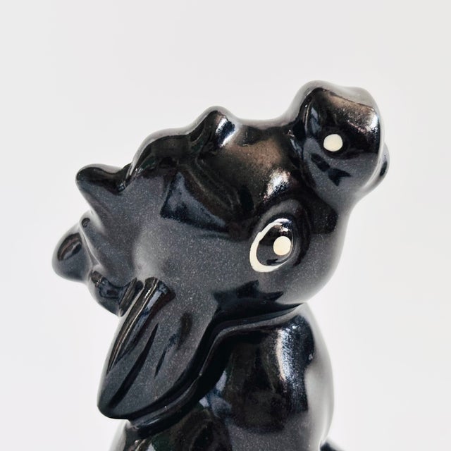 Mid Century Ceramic Donkey Figurine, Japan For Sale - Image 4 of 8