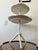 Wood Elegant Vintage White Two Tier Ceramic Serving Stand For Sale - Image 7 of 10
