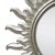 Mid-Century Modern Sun Mirror in Silver Bath Wood, 1960 For Sale - Image 4 of 7