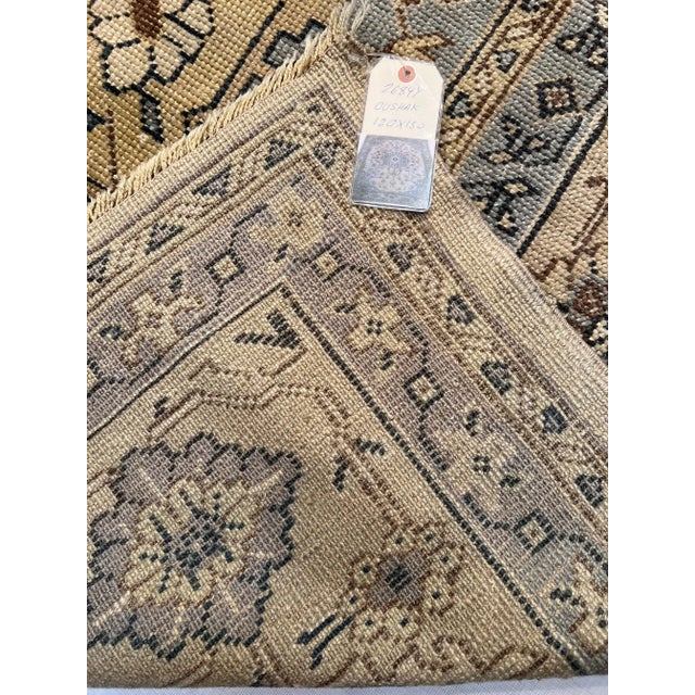 Early 20th Century Antique Oushak Rug 15' X 12' For Sale - Image 4 of 5