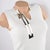 Contemporary Modernist Giant Chrome Brooch by Valerie Mainguet, 1980s For Sale - Image 3 of 11