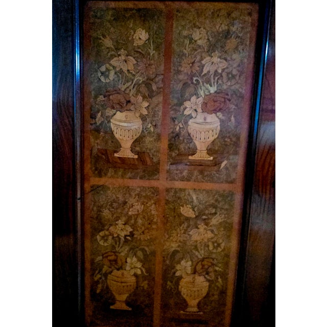 Late 19th Century "Louis" - A Victorian Rosewood Marquetry Cabinet. For Sale - Image 12 of 12