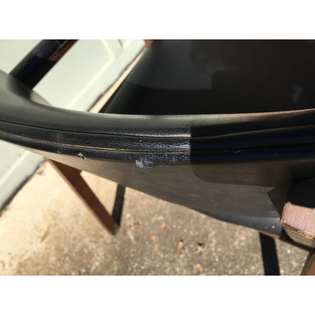 Mid 20th Century Mid 20th Century Boling Chair Company Faux Leather Arm Chair For Sale - Image 5 of 11