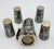 1960s Mexican Abalone Inlay Alpaca Silver Pitcher & 4 Tumblers Barware Set For Sale - Image 9 of 18
