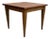 1950s Solid Walnut End Table For Sale