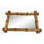 Florentia Giltwood Wall Mirror: Italian Faux Bamboo Design For Sale