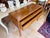 1940s Two Drawer Solid Maple Console Table For Sale - Image 13 of 13