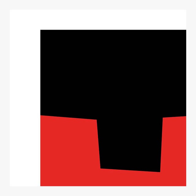 Black Joins Red Fine Art Print 30" X 40" by Liz Roache For Sale - Image 4 of 6