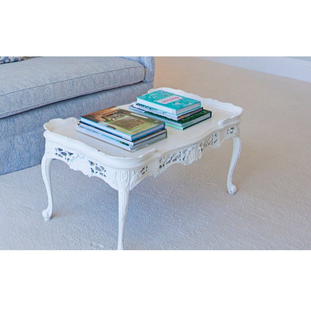 French Provincial Coffee Table For Sale In Phoenix - Image 6 of 6