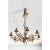 Gold French 19th Century Scrolling Brass Chandelier For Sale - Image 8 of 10