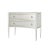 Mid-Century Modern Gustavian White Painted Dresser For Sale - Image 3 of 5