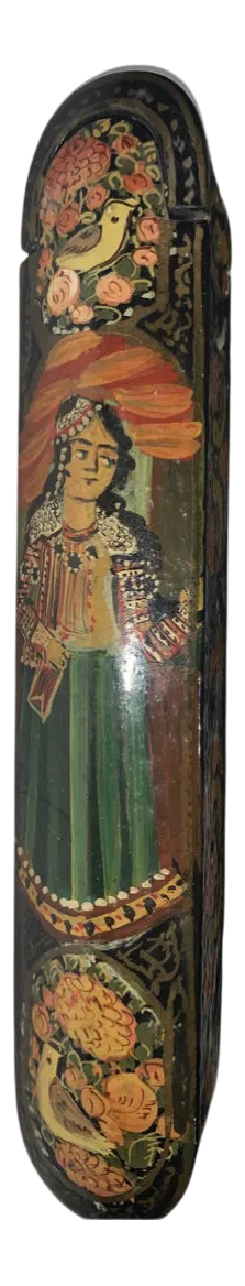 20th Century Lacquer Penbox, Persia, Qajar