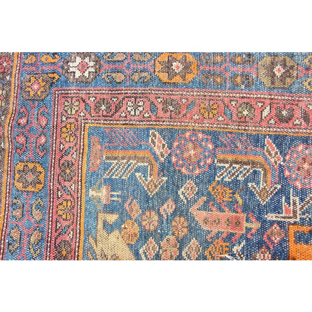 Antique Persian Malayer Runner With Rich Botanical Design 3'8 X 9'8 For Sale - Image 14 of 14