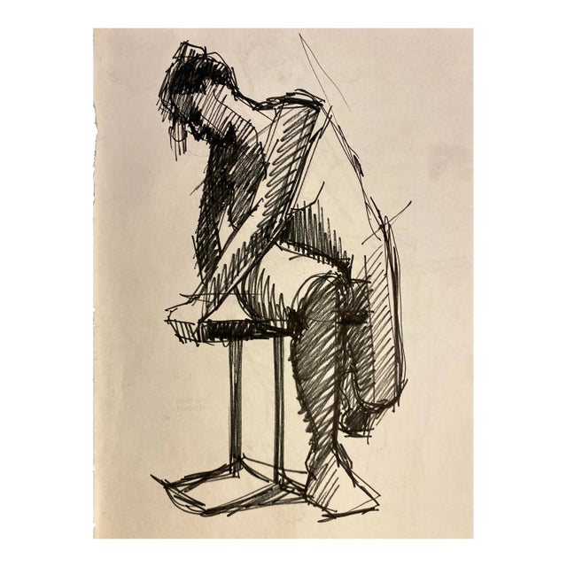 John Reilly Nude Figure Drawing Chairish