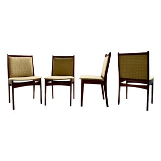 Modern Danish Rosewood Chairs, 1960s, Set of 4 For Sale
