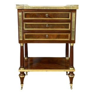 Directoire Chiffonnière Table, 1820s For Sale