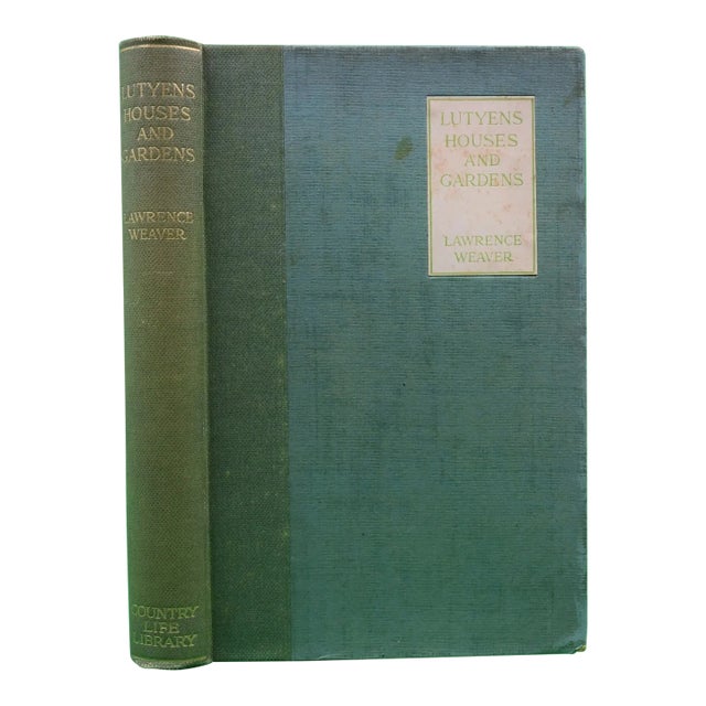 "Lutyens Houses and Gardens" 1921 Weaver, Lawrence For Sale