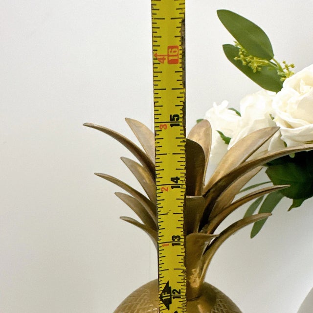 Mid-Century Modern Hollywood Regency Midcentury Modern Brass Large Pineapple Ice Bucket For Sale - Image 3 of 9