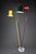 Mid-Century Modern Italian Red Green and Yellow Floor Lamp, 1950 For Sale - Image 18 of 18