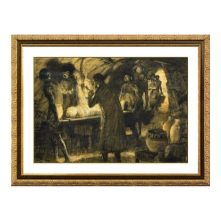 Mid 20th Century The Morgue, Tom Lovell For Sale