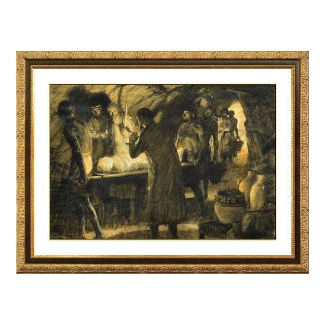 Mid 20th Century The Morgue, Tom Lovell For Sale