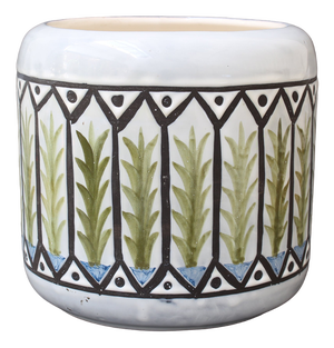 Vintage French Ceramic Cachepot by Roger Capron, 1970s