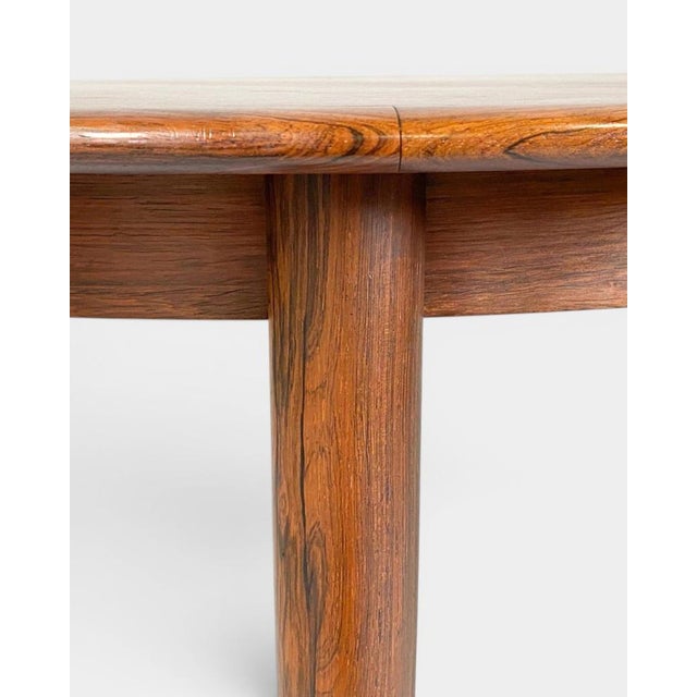 Extendable Rosewood Dining Table by Kai Kristiansen for Skovmand & Andersen, 1960s For Sale - Image 10 of 11