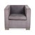 Suitcase Lounge Chair in Grey Lilac Suede and Chrome from Minotti For Sale - Image 16 of 17