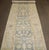 Long Hamedan Sky Blue Chartreuse Runner rug no. j5211 For Sale - Image 4 of 9