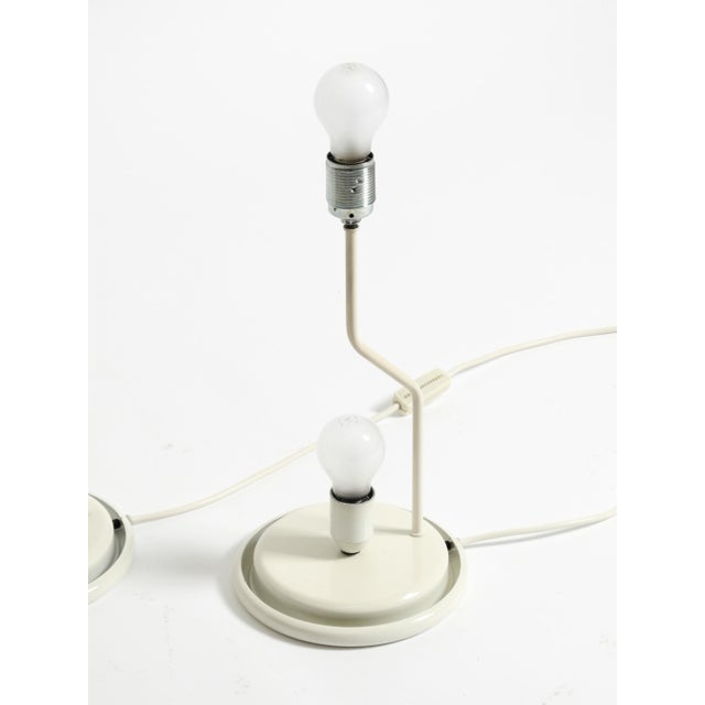 Large Vintage Paralume Table Lamps from Leucos, 1980s, Set of 2 For Sale - Image 17 of 18