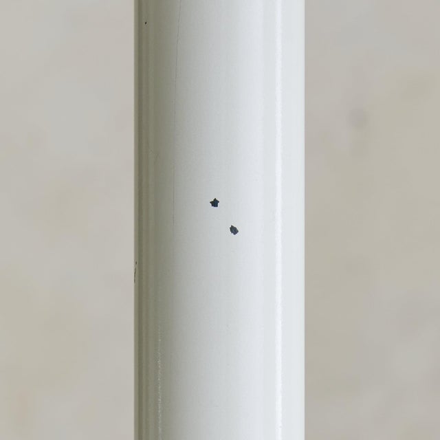Vintage Italian Perforated Metal Table Lamp with Acrylic Diffuser For Sale - Image 16 of 18