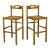 1970s Magistretti Style Barstools - Set of 2 For Sale