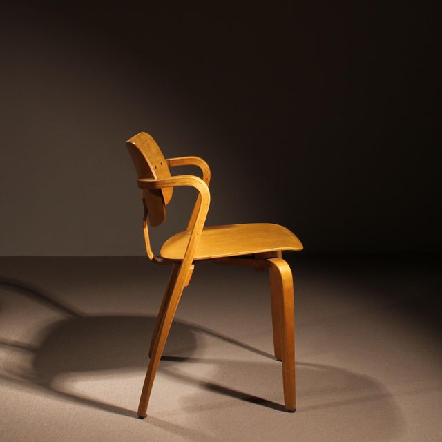 Wood Vintage Aslak Armchairs by Ilmari Tapiovaara for Asko, 1960s, Set of 6 For Sale - Image 7 of 14