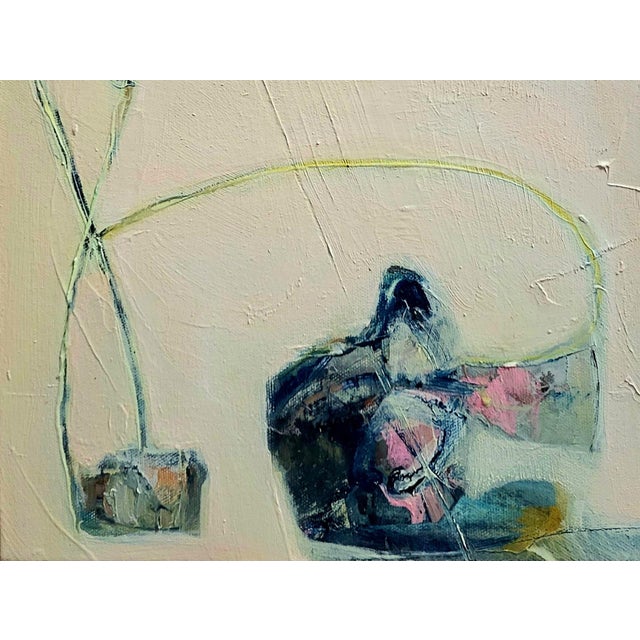 Riverside 2018 an Abstract Expressionist Oil Painting by Lynn Christian (Contemporary) For Sale - Image 4 of 5