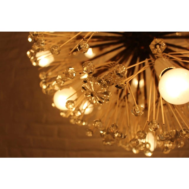 Mid-Century Modern Snowball Pendant Lamp, 1950s For Sale - Image 3 of 5