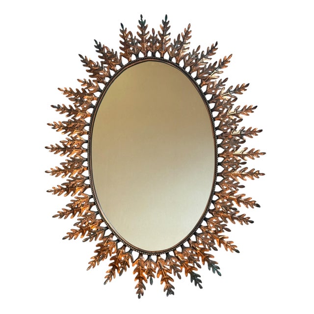 Italian Sun Mirror, 1950s For Sale - Image 17 of 17