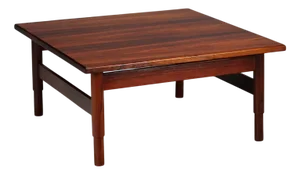 Vintage Coffee Table in Wood Veneer, Italy, 1960s