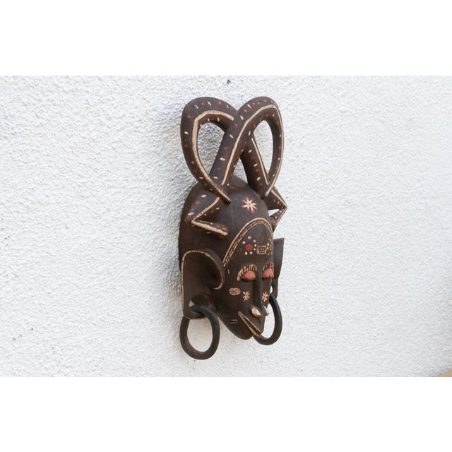 Tribal Totem, African Mask Wall Art For Sale - Image 4 of 8