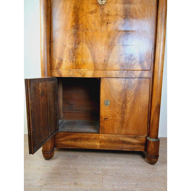 Antique Empire Mahogany Secretaire, 1810 For Sale - Image 6 of 9