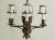 Antique Arts and Crafts 4 Light Chandelier For Sale In Philadelphia - Image 6 of 13
