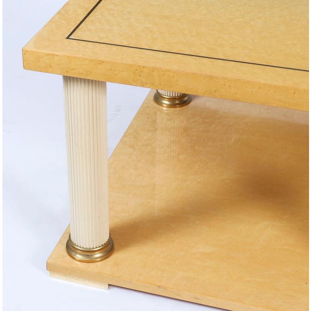 Vintage Biedermeier Birdseye Maple Coffee Tables from Harrods, 20th Century, Set of 2 For Sale - Image 9 of 17