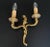 Metal French Bronze Wall Lamps, 1960s, Set of 2 For Sale - Image 7 of 11
