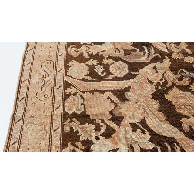 Antique Karabagh Rug 19th Century Carpet For Sale In New York - Image 6 of 10