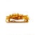 Tiffany and Co. Vintage Tiffany & Co. 18k Yellow Gold Sea Anemone Pin Brooch For Sale - Image 4 of 9