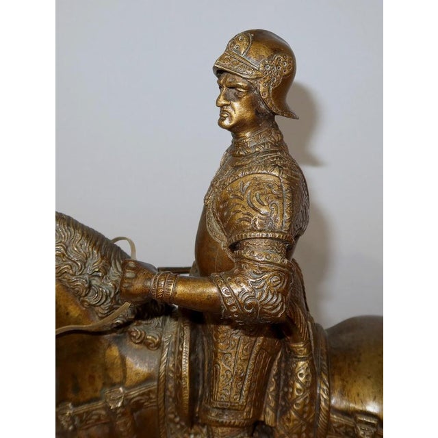 Brown After Verrocchio, Le Colleone, Late 1800s, Bronze For Sale - Image 8 of 18