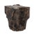 Blackened Burnt Teak Stump Side Table For Sale - Image 4 of 10