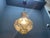 Wrought Iron Murano Glass Light Pendant 1950s For Sale - Image 6 of 10