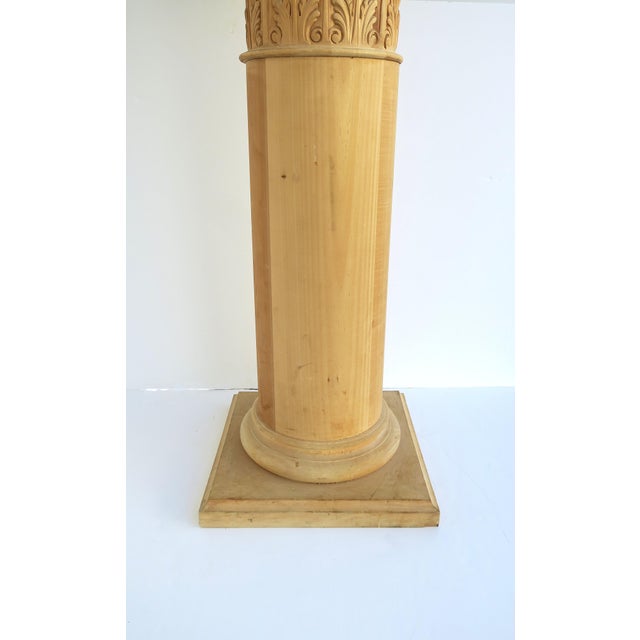 Column Pedestal Stand, Greco-Roman Style, Late-20th Century For Sale - Image 11 of 11