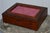 Vintage Mahogany Musical Jewelry Box /Velvet Interior For Sale In Philadelphia - Image 6 of 12