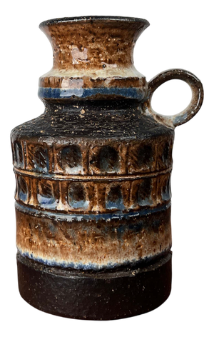 Mid-Century Modern Danish Studio Pottery Vase, 1960s
